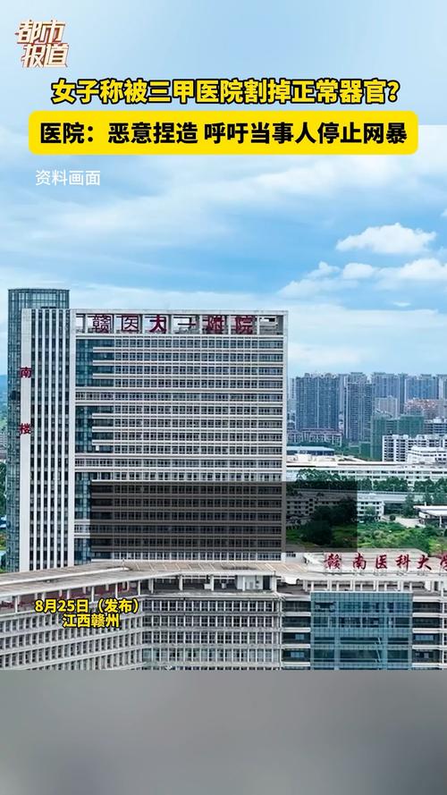 女子称被割掉正常器官 医院辟谣
