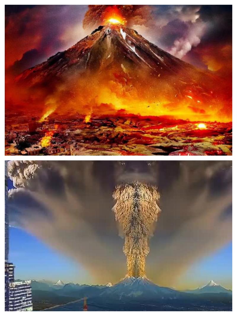 日本公布富士山喷发模拟画面