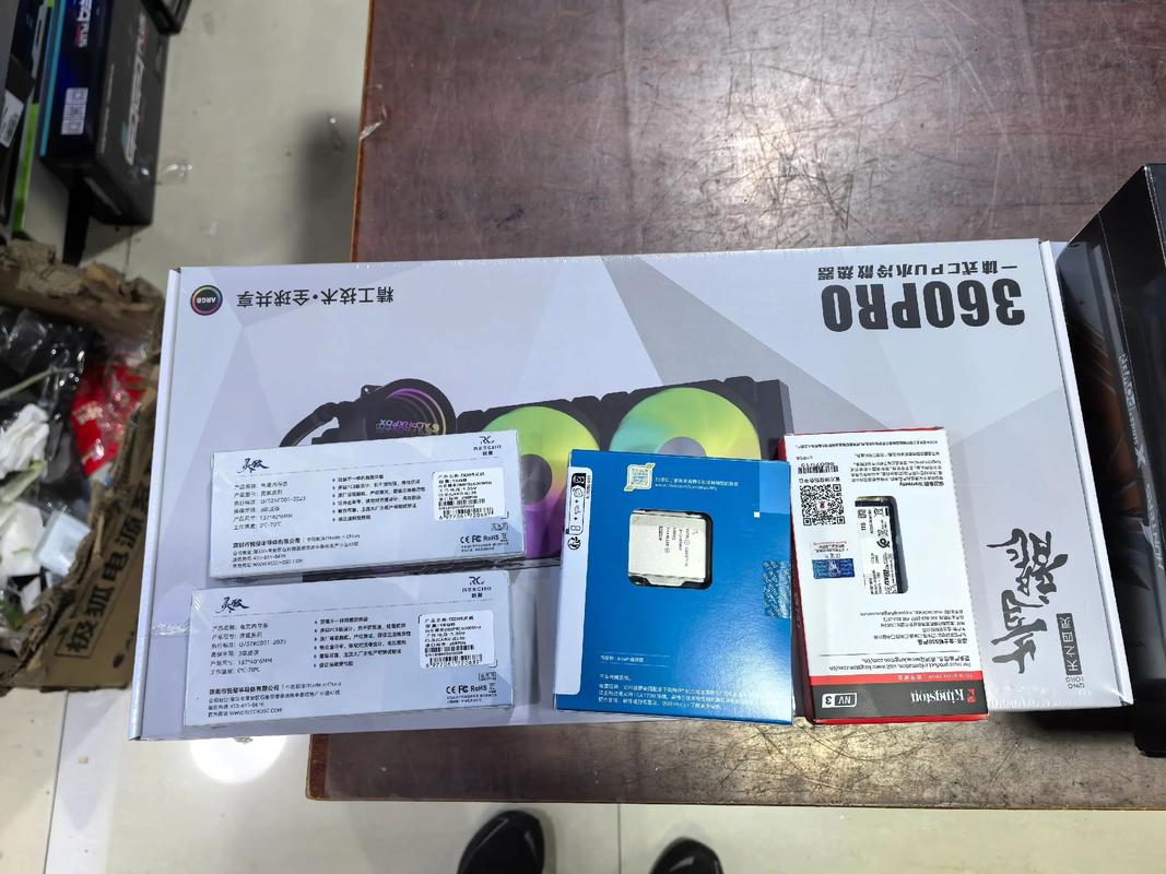 买的电脑散零件如何组装