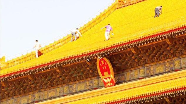 天安门城楼国徽第四次换新装