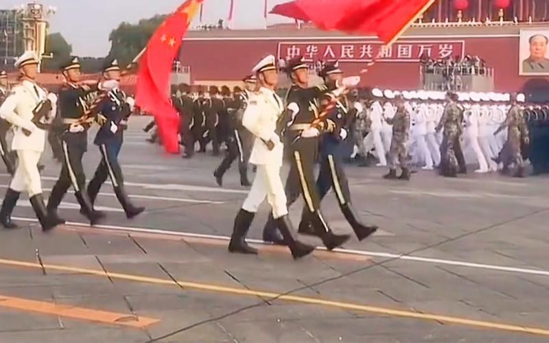 阅兵分列式九大精彩瞬间