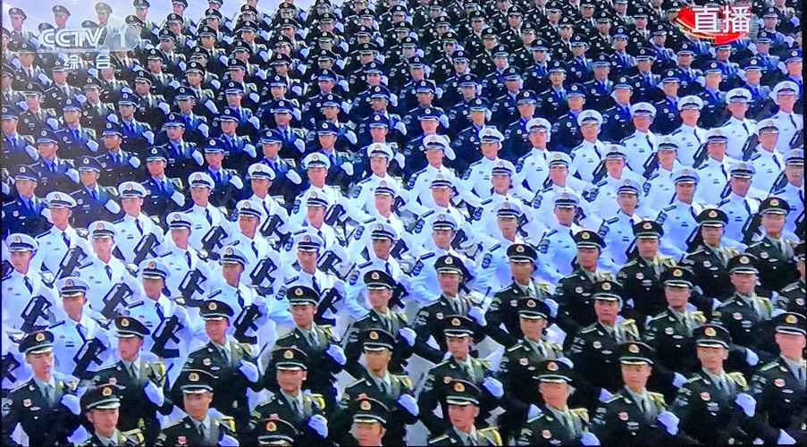 阅兵多个画面首次公开