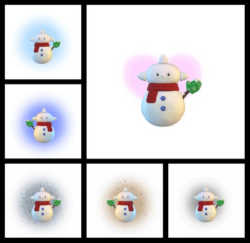 怎么用ai生成雪人模型