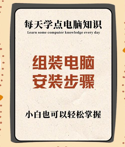 如何组装一台电脑办公用