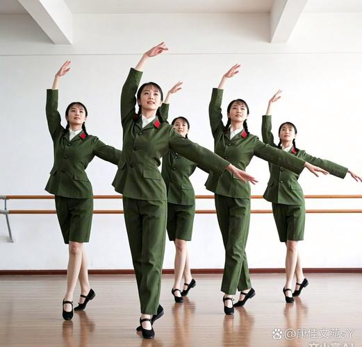 太飒了!女生军训秀中国舞惊艳全场