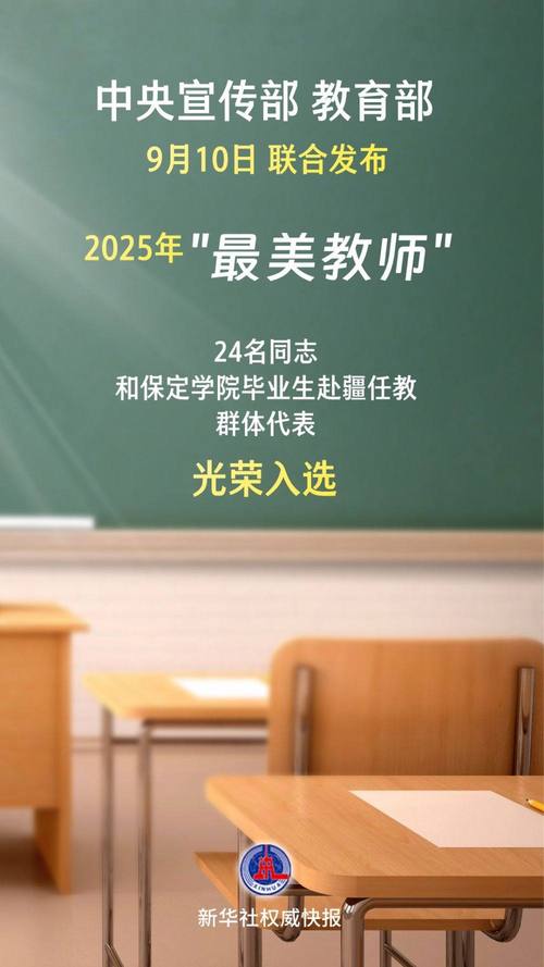 2025年“最美教师”名单公布