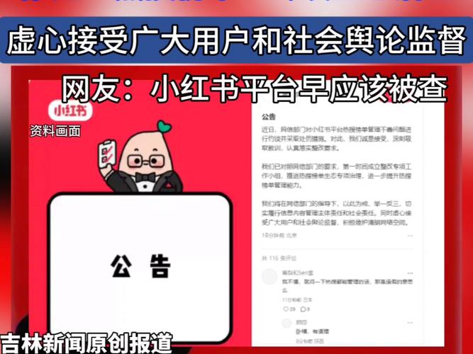 小红书回应被处罚