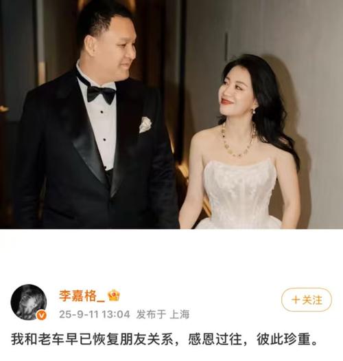 李嘉格车澈离婚
