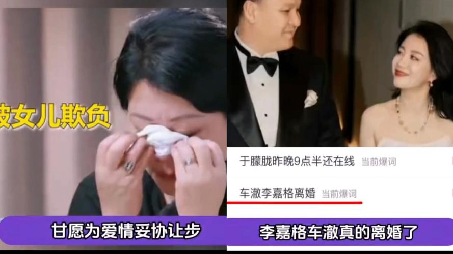 李嘉格车澈离婚