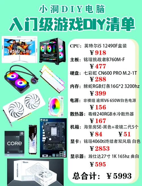 如何花6000之内组装一个电脑