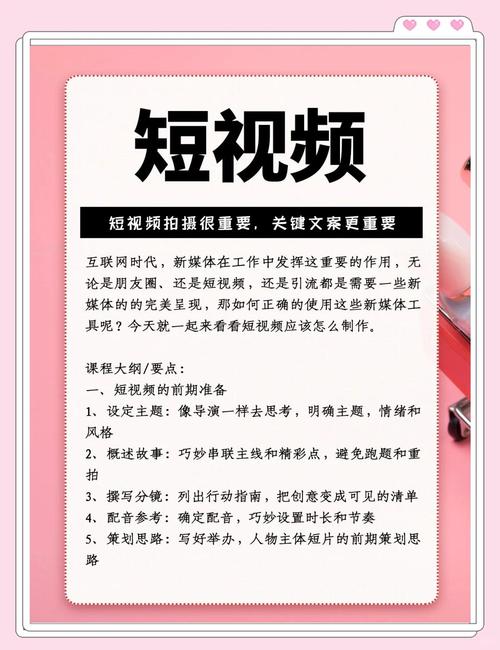 短视频怎么制作一问一答