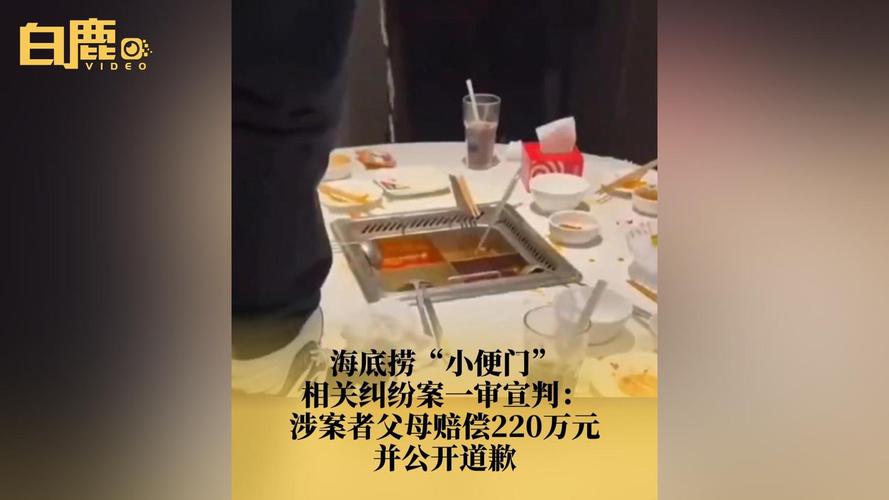 海底捞回应小便者被判赔220万