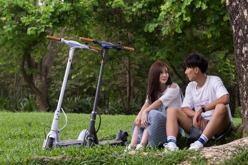 女子半夜跑步偷电动滑板车被行拘