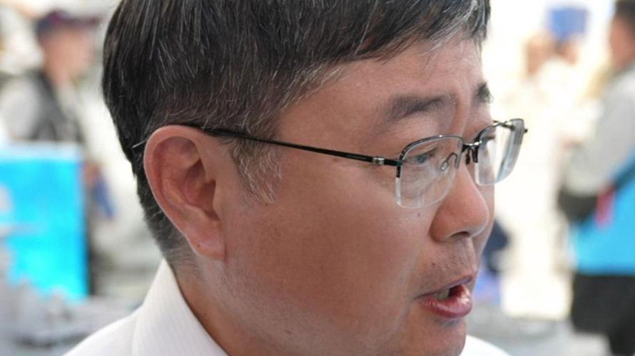 台海军前舰长吕礼诗参加长春航展