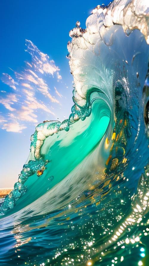 海浪你见过 但“旗浪”你见过吗