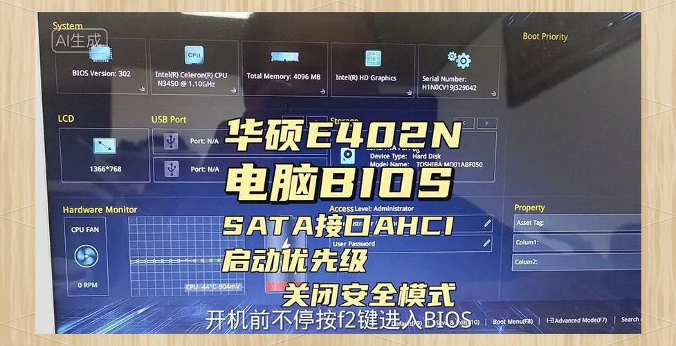 新组装的电脑的bios如何设置