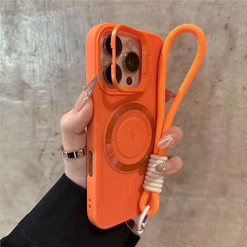 iPhone 17橙色斜挎挂绳卖断货