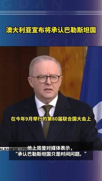 澳加英宣布承认巴勒斯坦国