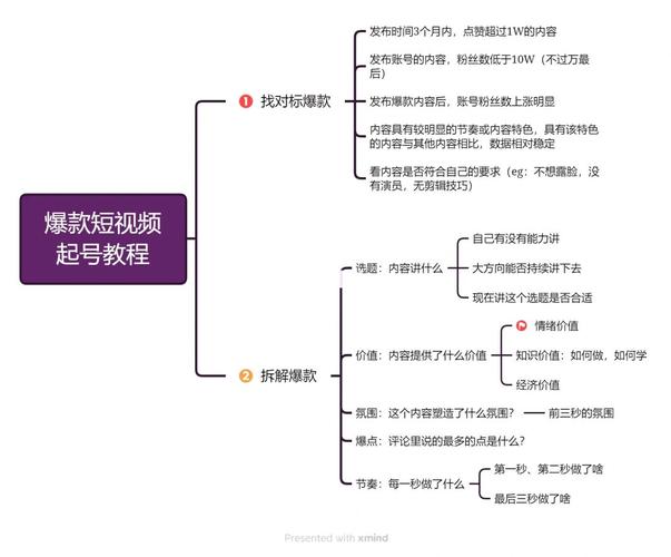 原创短视频起号流程图怎么制作