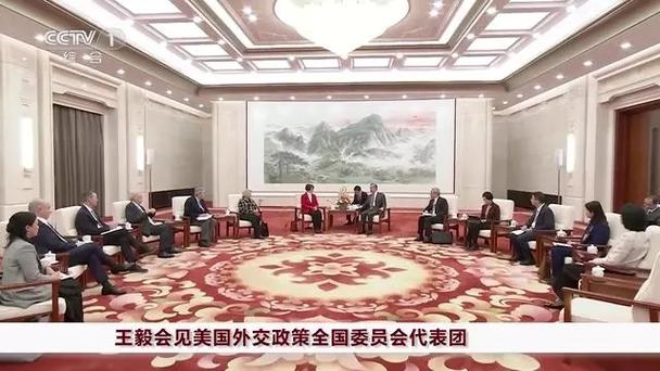 王毅会见美国国会众议员代表团