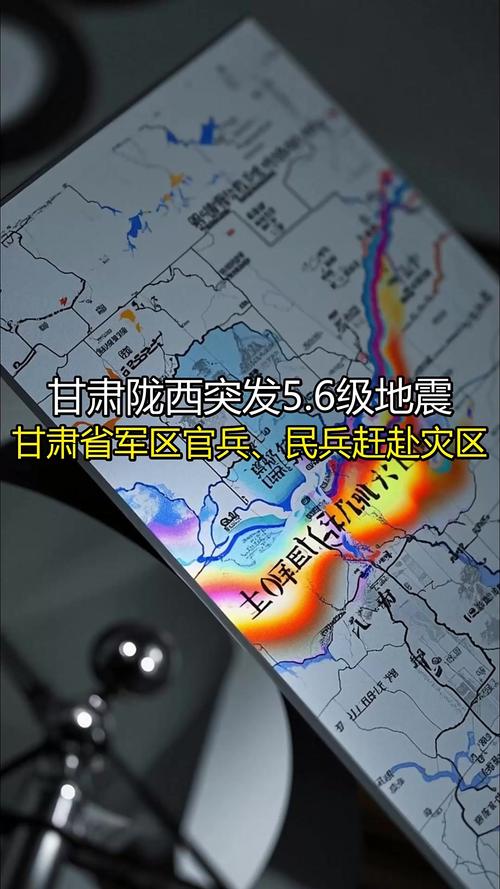 武警官兵驰援甘肃陇西地震救灾