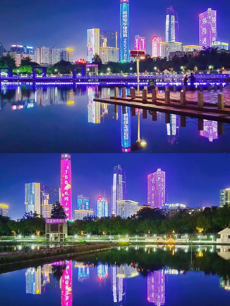 灯光秀短视频一线图片怎么制作