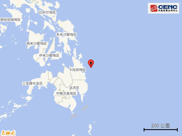 菲律宾群岛地区发生6.9级地震