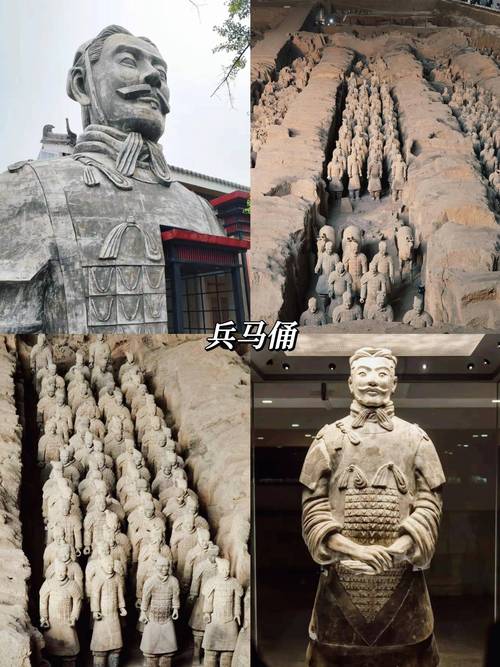 兵马俑景区只见人头不见俑