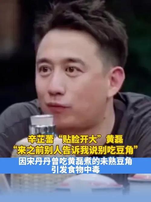 黄磊首次回应未熟豆角食物中毒争议