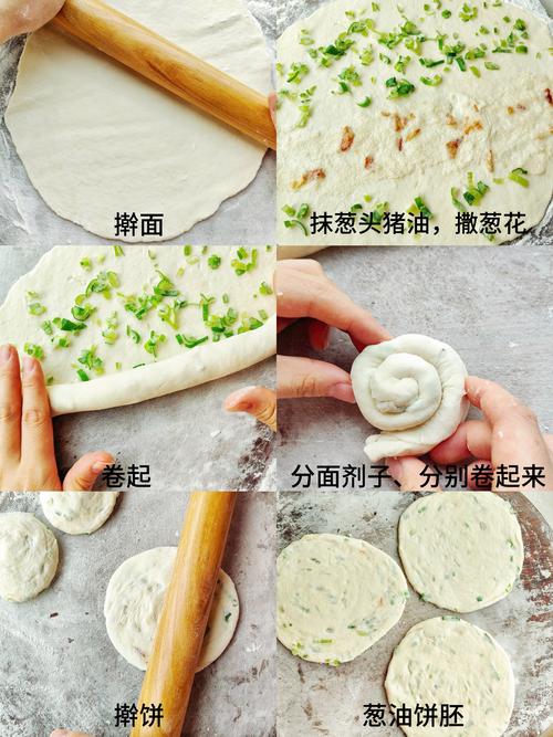 葱油饼制作短视频怎么做