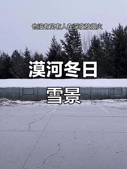 黑龙江漠河迎来雨雪天气