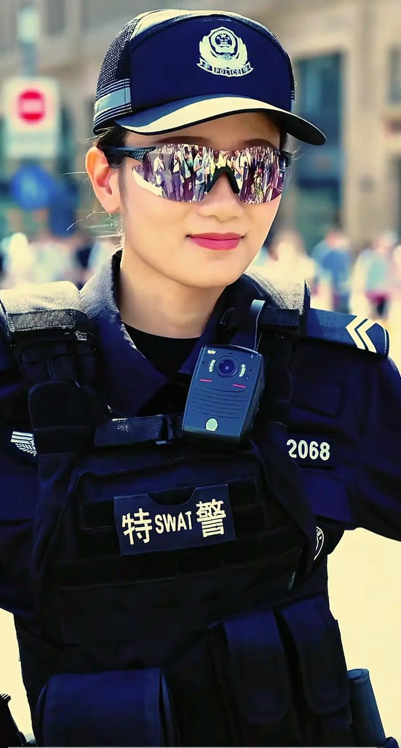 上海女学警“图图警官”火出圈
