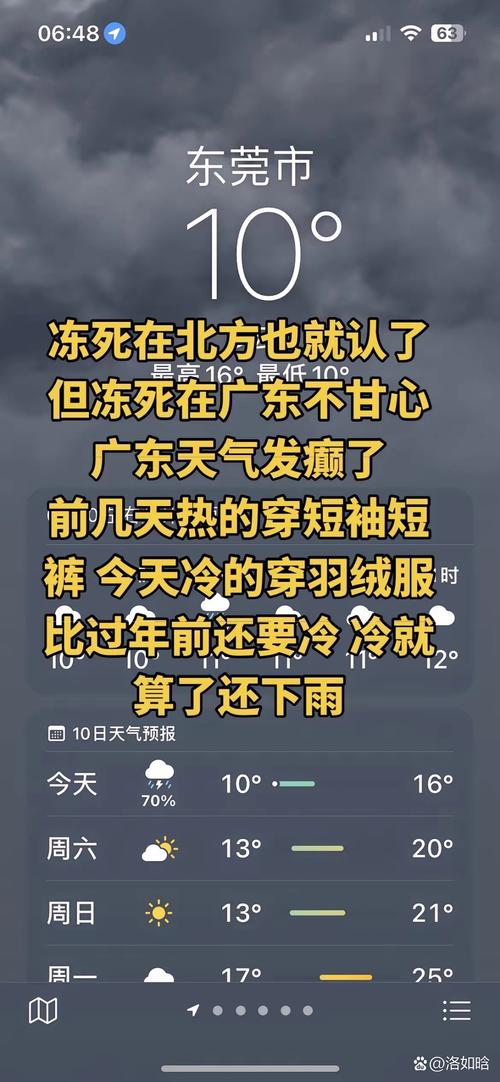 南方的冷空气快到货了