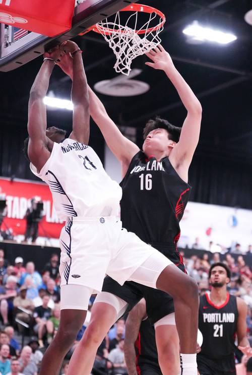 NBA本赛季体重榜出炉：杨瀚森第9