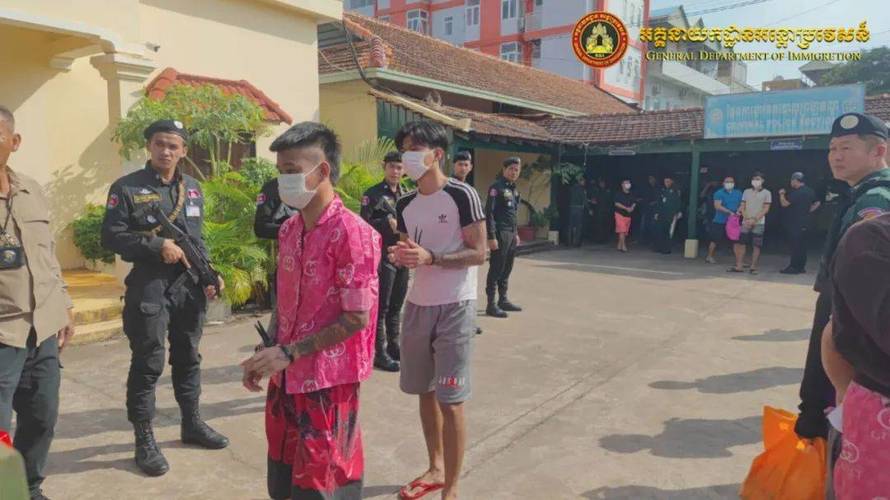 6名中国人涉嫌绑架同胞被柬警方抓获