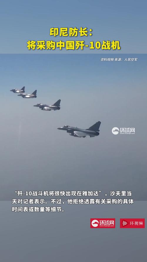 印尼防长:将采购中国歼-10战机