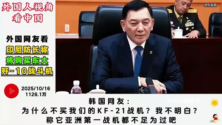 印尼防长:将采购中国歼-10战机