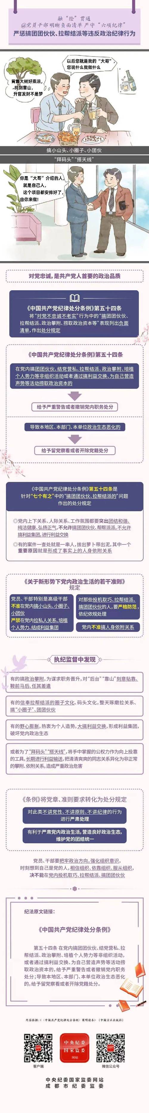 搞团团伙伙 3名落马官员同日被处理