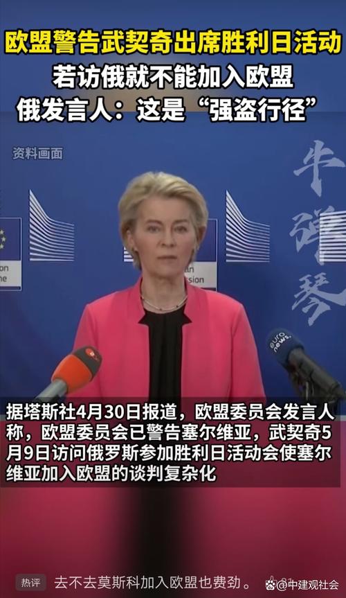 武契奇否认对欧盟和俄罗斯两面投机