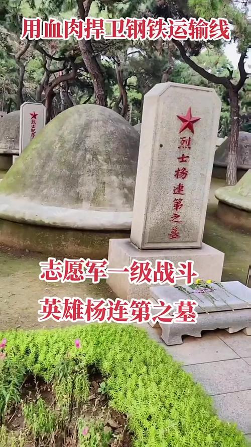 亲人冒雨祭拜23岁志愿军烈士温秉仁