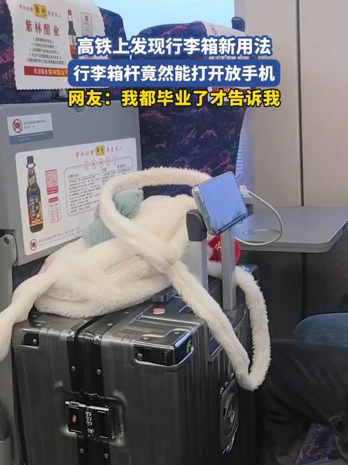 坐高铁再也不用扛行李了