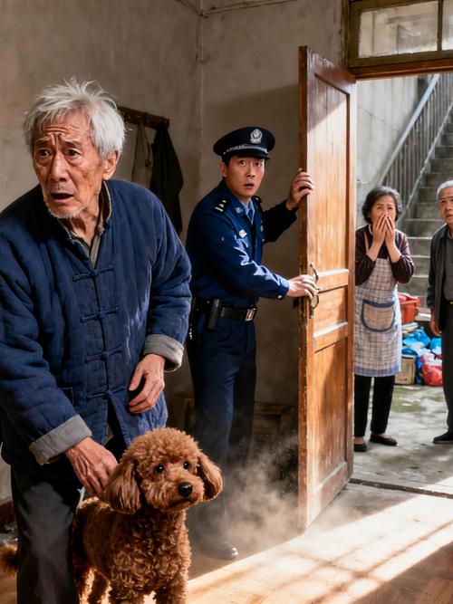 退休大爷把房子让给40条狗住