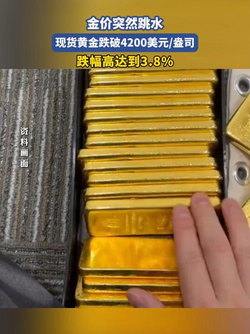 现货黄金向下跌破4200美元