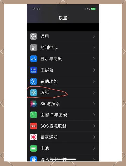 iphone手机如何设置两个壁纸