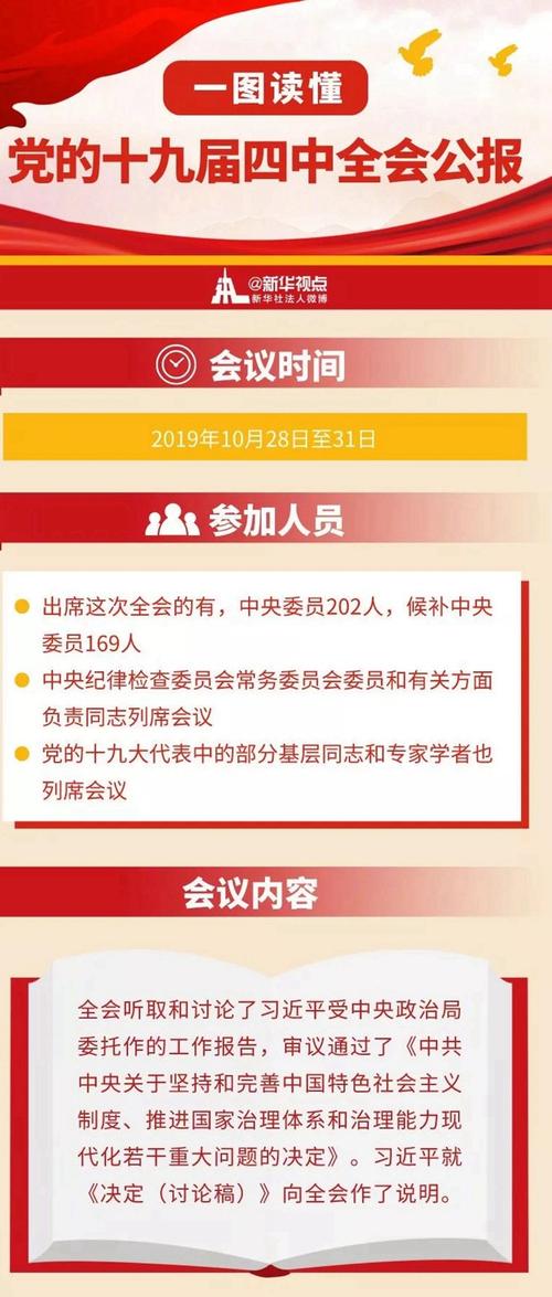 四中全会公报:推进祖国统一大业