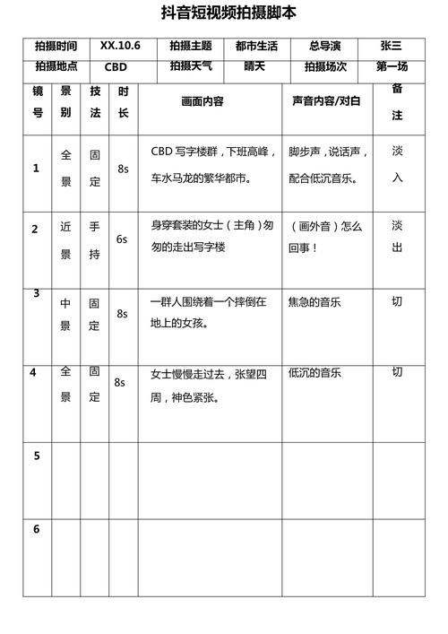 短视频制作工作页怎么做