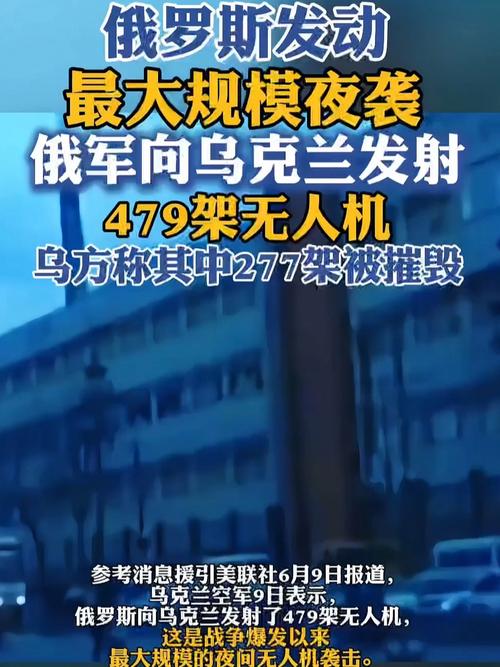 俄罗斯发动大规模夜袭