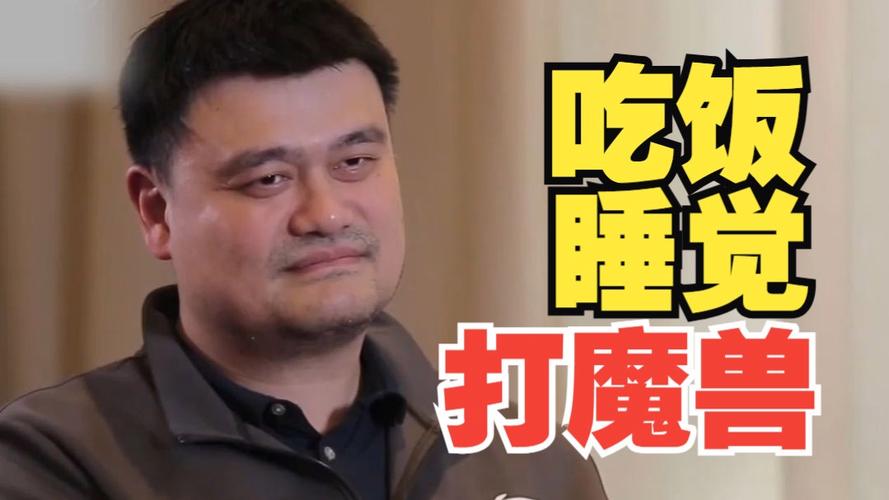 姚明谈近期状态:吃饭睡觉打魔兽