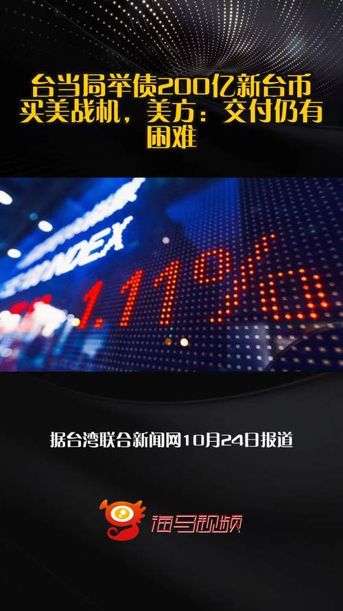 台当局为采购美战机已举债200亿