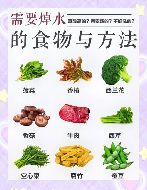 这6类必须焯水的食物要知道